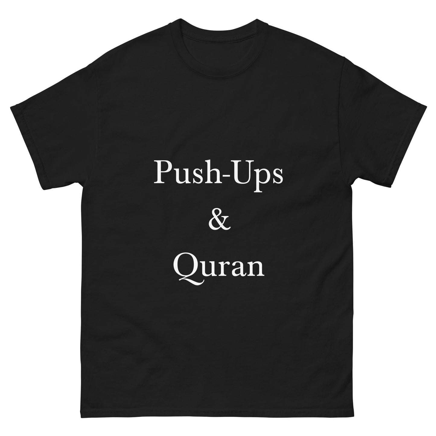 Push-Ups & Quran t-shirt